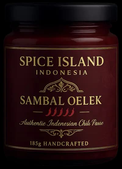 Indonesian Sambal Oelek - best spicy sauce for stir fry