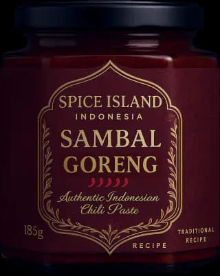 Authentic Sambal Goreng UK - Traditional Indonesian Sweet & Spicy Chili Paste from Spice Island Indonesia