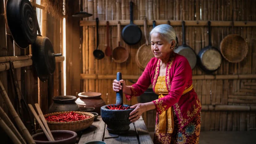 Authentic vs Store-Bought Sambal - Traditional sambal making methods and quality comparison