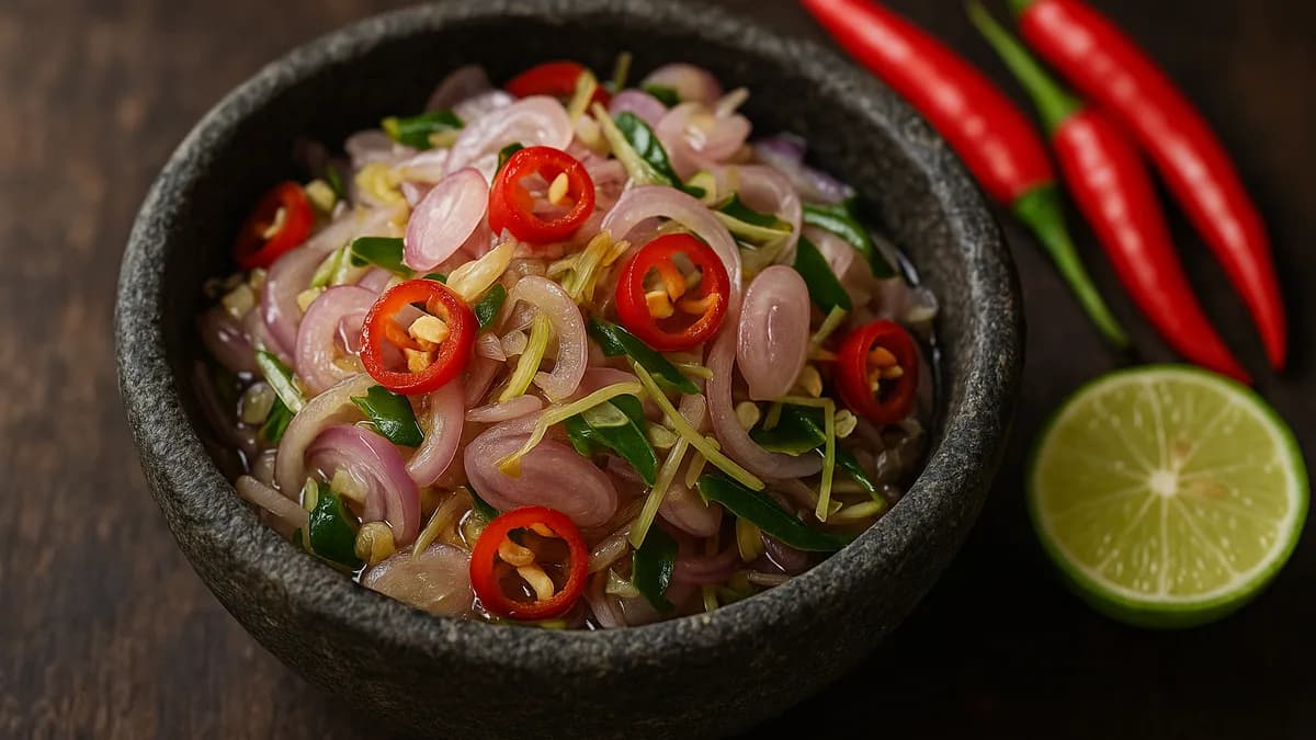 Sambal Matah (Balinese Raw Sambal)