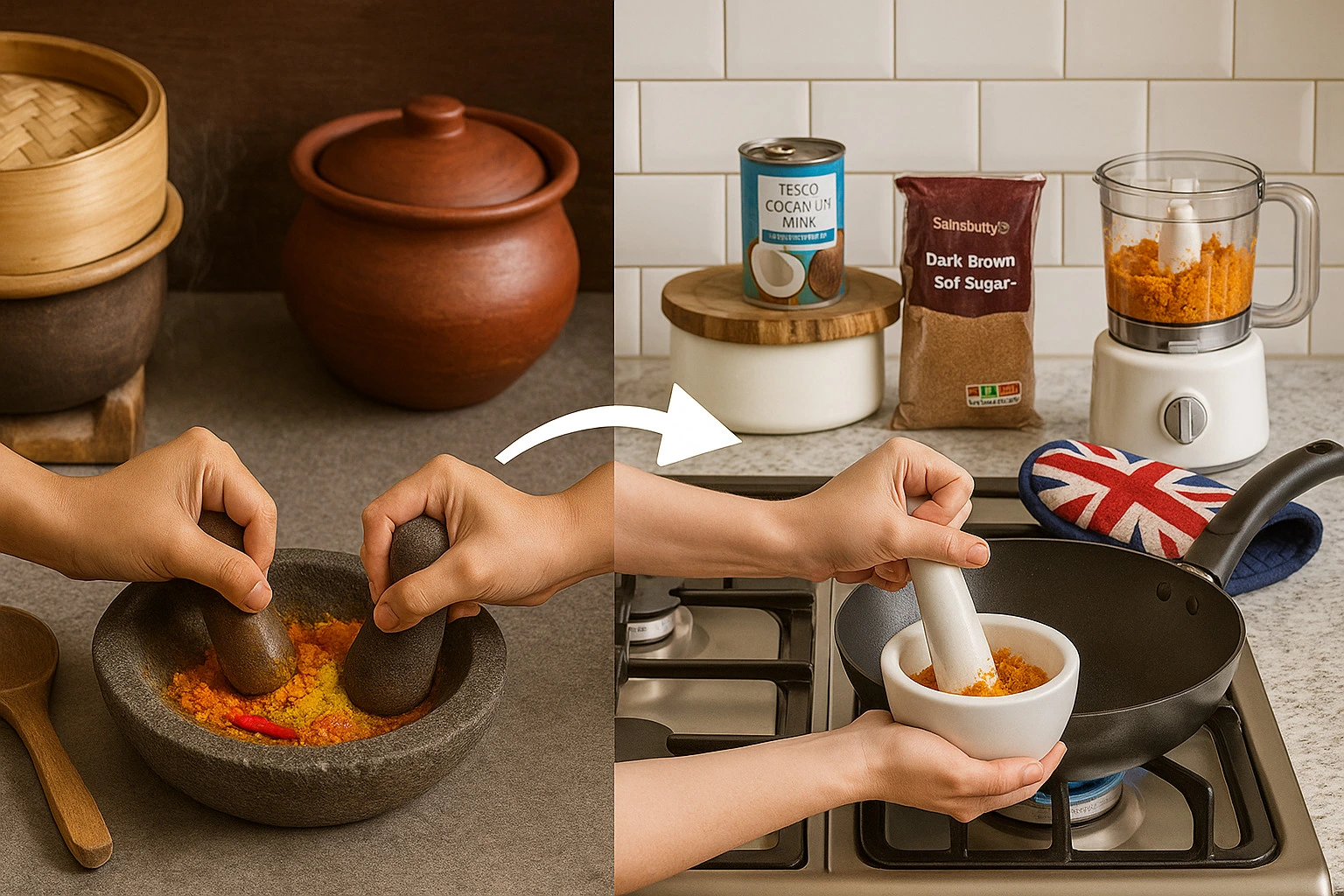 Indonesian Cooking Techniques for British Kitchens 2025: Master Traditional Methods UK - UK Cooking Techniques featuring Indonesian cooking techniques and ingredients for UK families