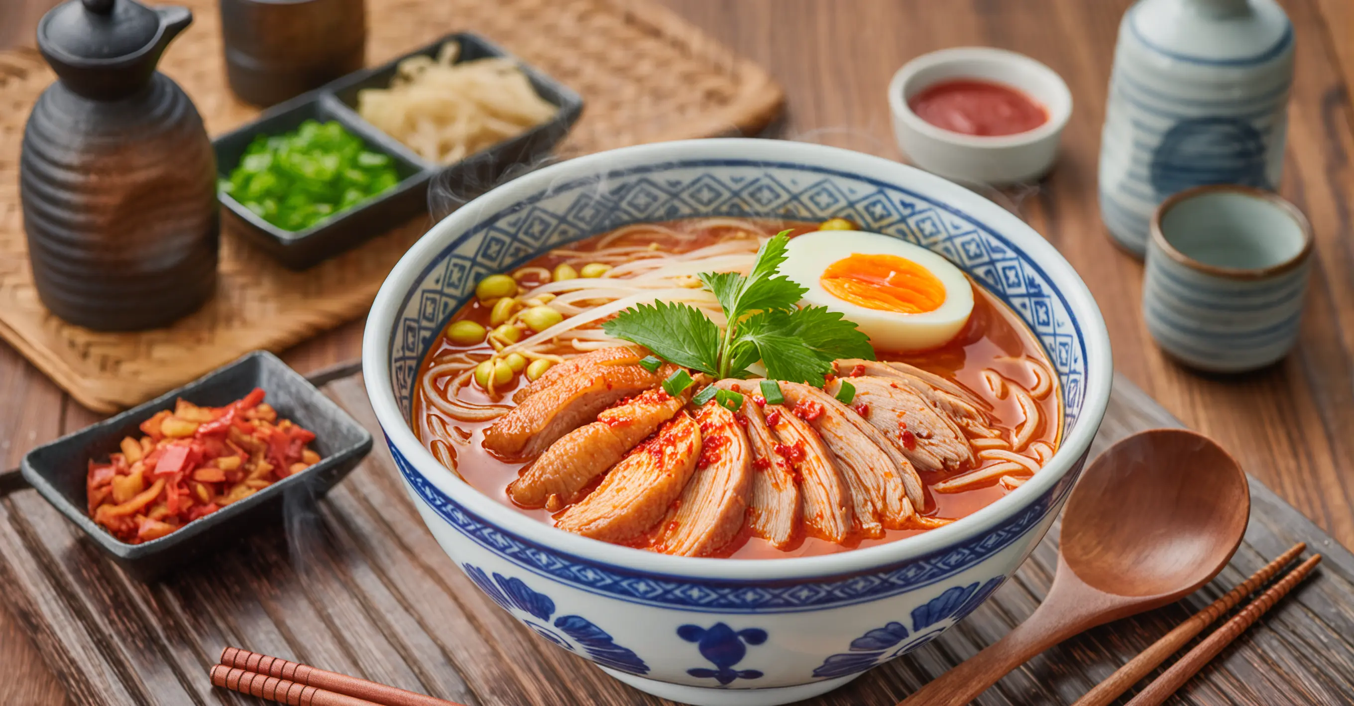 Sambal Noodle Soup